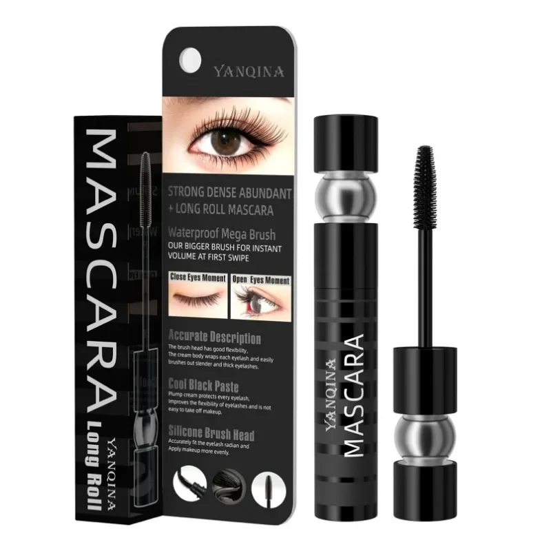 4D Mascara Thickens and Lengthens Eyelashes Dry Quickly Long-lasting Makeup Waterproof Sweat Resistant Eye Makeup