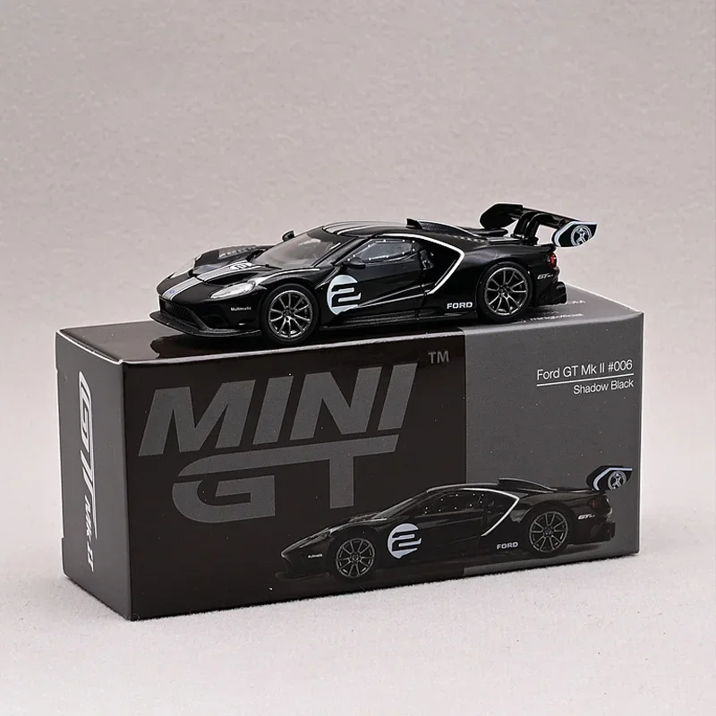 7CM 1:64 Scale Ford GT MKII Simulation Alloy Mini Car Model Diecast Toy Collectible Metal Vehicle Collection  297# Hobby & Toys