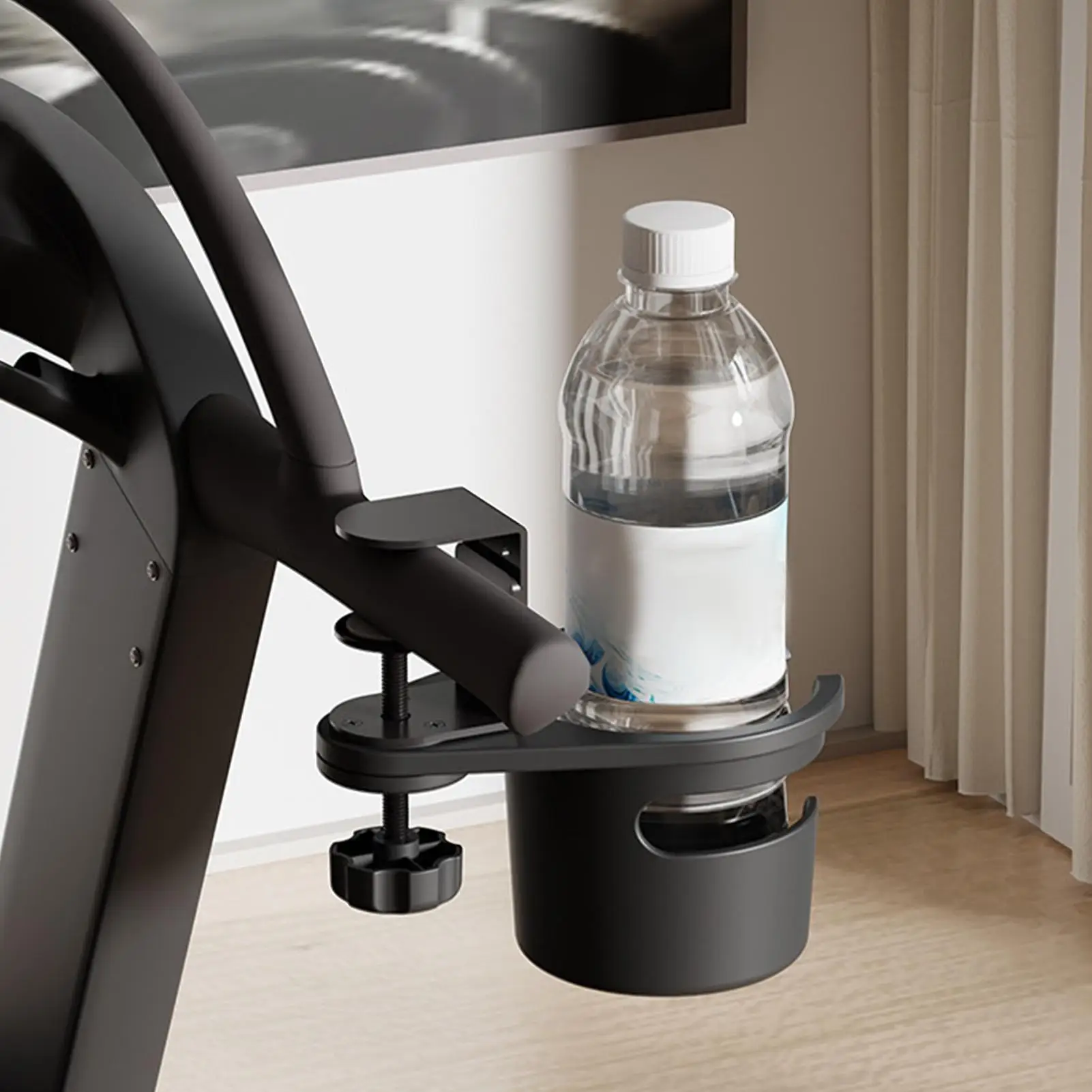 

Настольный держатель для чашки, универсальная регулируемая модернизированная подставка с зажимом для рук, пластиковая настольная подставка для кофейной кружки для бутылок с напитками ﻿