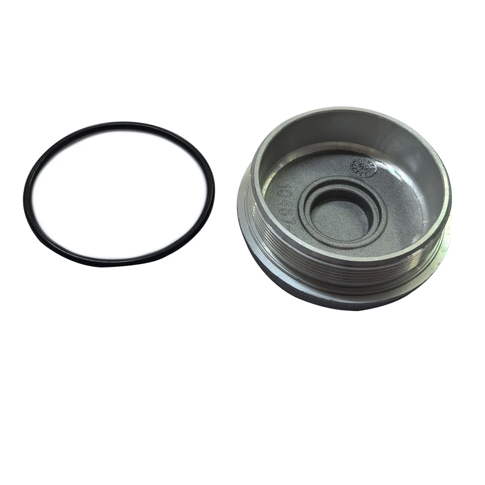 Motorcycle Oil Filter Cover Oil Drain Screw Plug Cover Cap Seal Ring For FB Mondial HPS 125