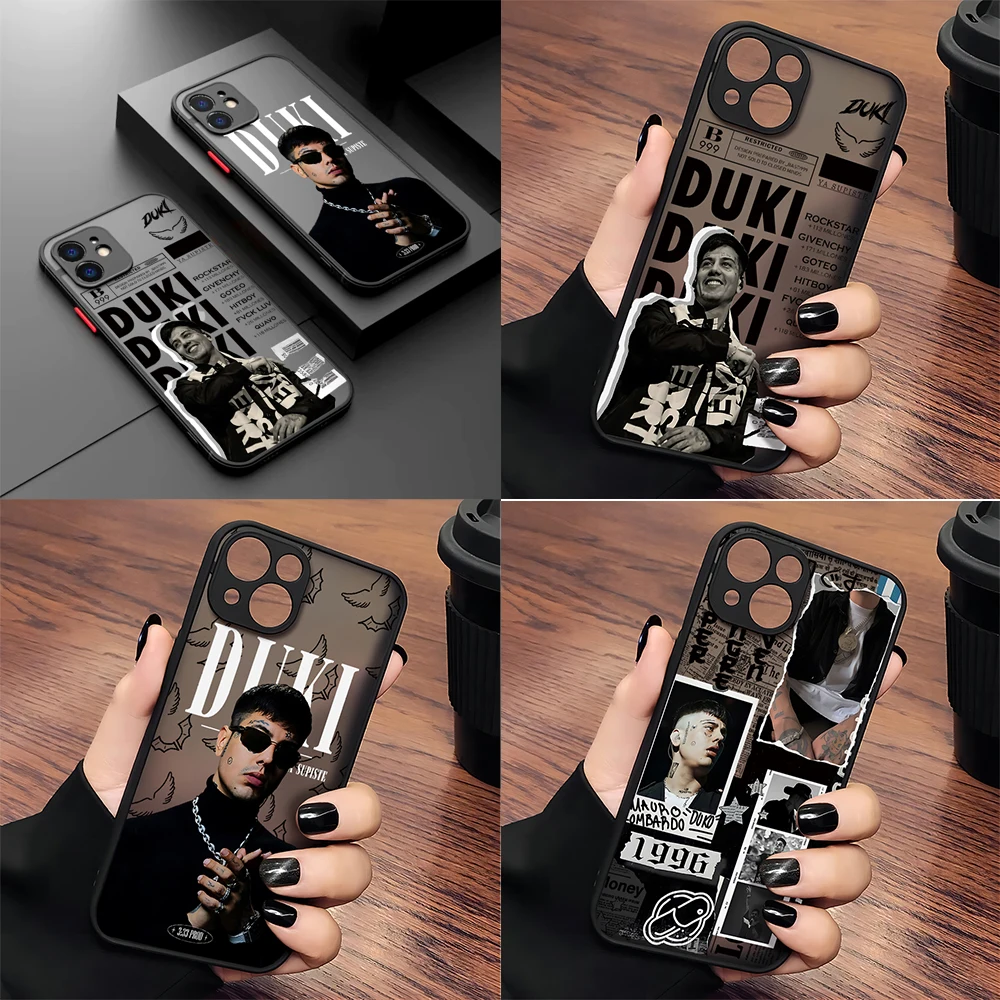 Funda de teléfono DUKI de rapero de moda para Samsung Galaxy S25 S24 S23 S22 S21 S20 S10 FE Note20 Plus Ultra Lite 5G