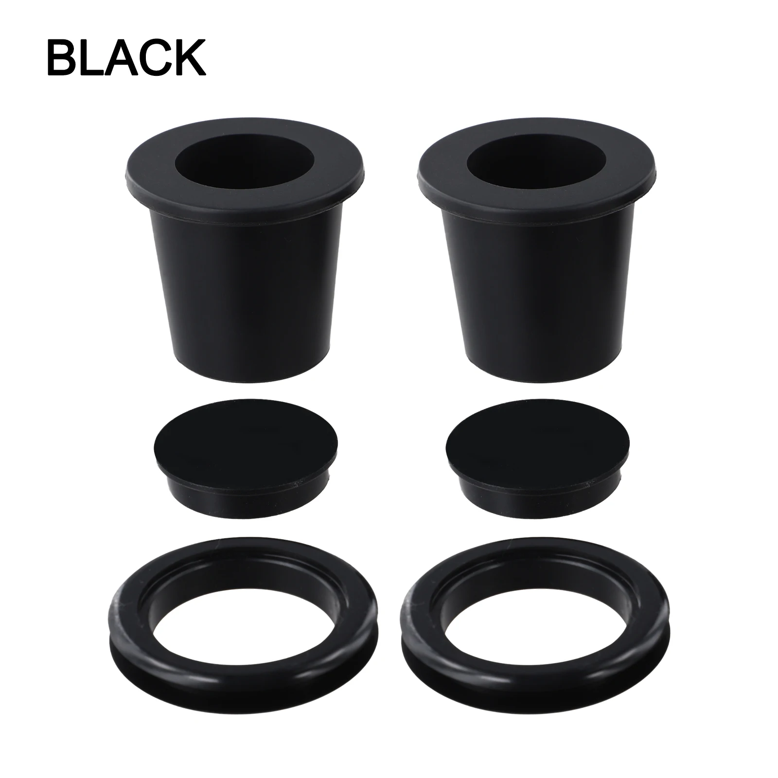 2Sets Patio Umbrella Hole Loop Cover Silicone Wedge For 2-2.5 Inch Hole Umbrellas Pole Stabilizers Umbrella Base Stand Hole Ring