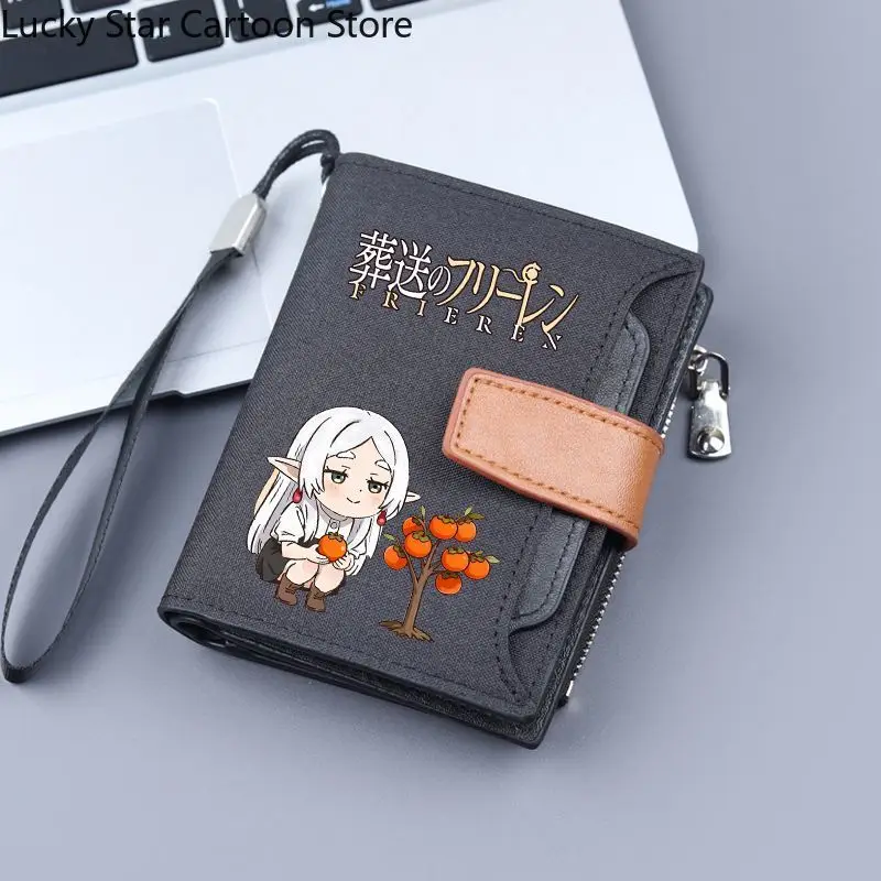 

Frieren: Beyond Journey's End Frieren Student Coin Purse Transit Card Pack Portable Wallet Their Wallets Cosplay Gift Halloween