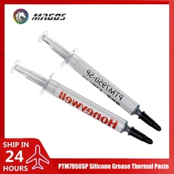 Honeywell PTM7950SP Thermal Grease Silicone Paste Needle Cylinder Pack, Phase Change For GPU CPU Notebook Cooling, 2g/Pack