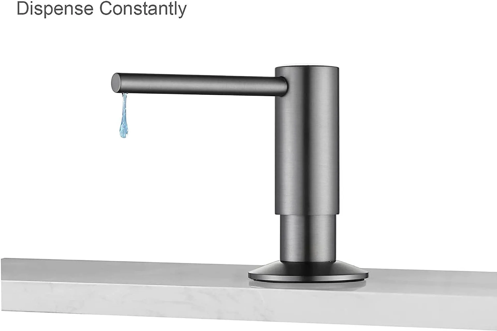 

Дозатор для жидкого мыла и чистящего средства для кухонной раковины, нажимной, 500 мл, кухонные принадлежности