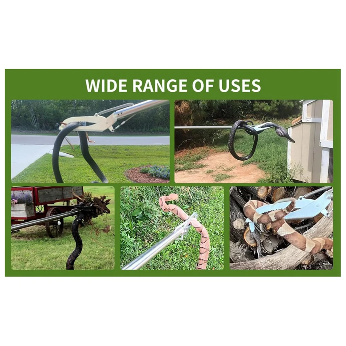 ESTR Snake Grabbing Tool, Snake Grabbing Clip, Snake Grabbing Tool Geeignet für verschiedene Szenarien, Snake Pliers