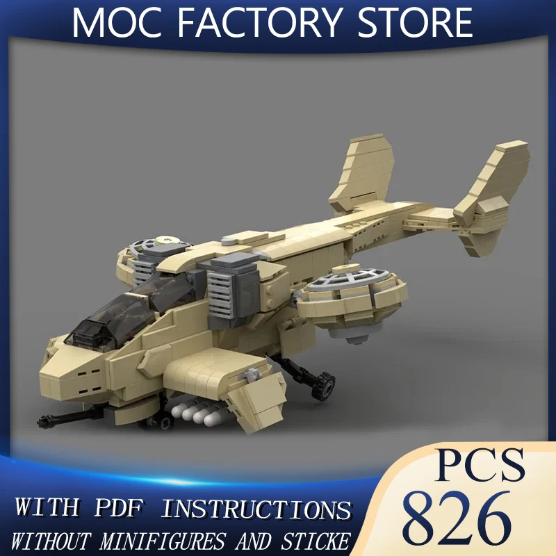 

Moc Building Blocks Military Series Orca Fighter Model Technology Modular Bricks DIY Assembly Famous Airplane Toys Holiday Gifts