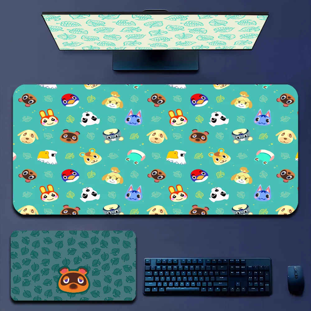 Animal Crossing Funny Beautiful Anime Mouse Pad Mat Size For Kawaii Desk Teen Girls For Bedroom