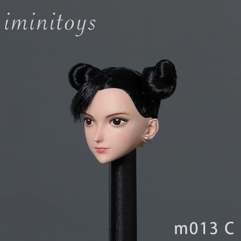 In Magazzino M013 Scala 1/6 Anime Bella Ragazza Testa Sculpt Cosplay Testa Giocata Modello per 12 ''Action Figure TBL PH Pale Corpo Bambole