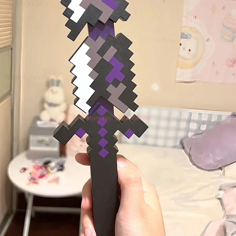 لعبة قابلة للتمديد على شكل ثعبان شفرة سيف مسحور الماس ونيثيرايت المحارب نمط ممتلئ للجمع ألعاب مطبوعة ثلاثية الأبعاد كبيرة الحجم #5