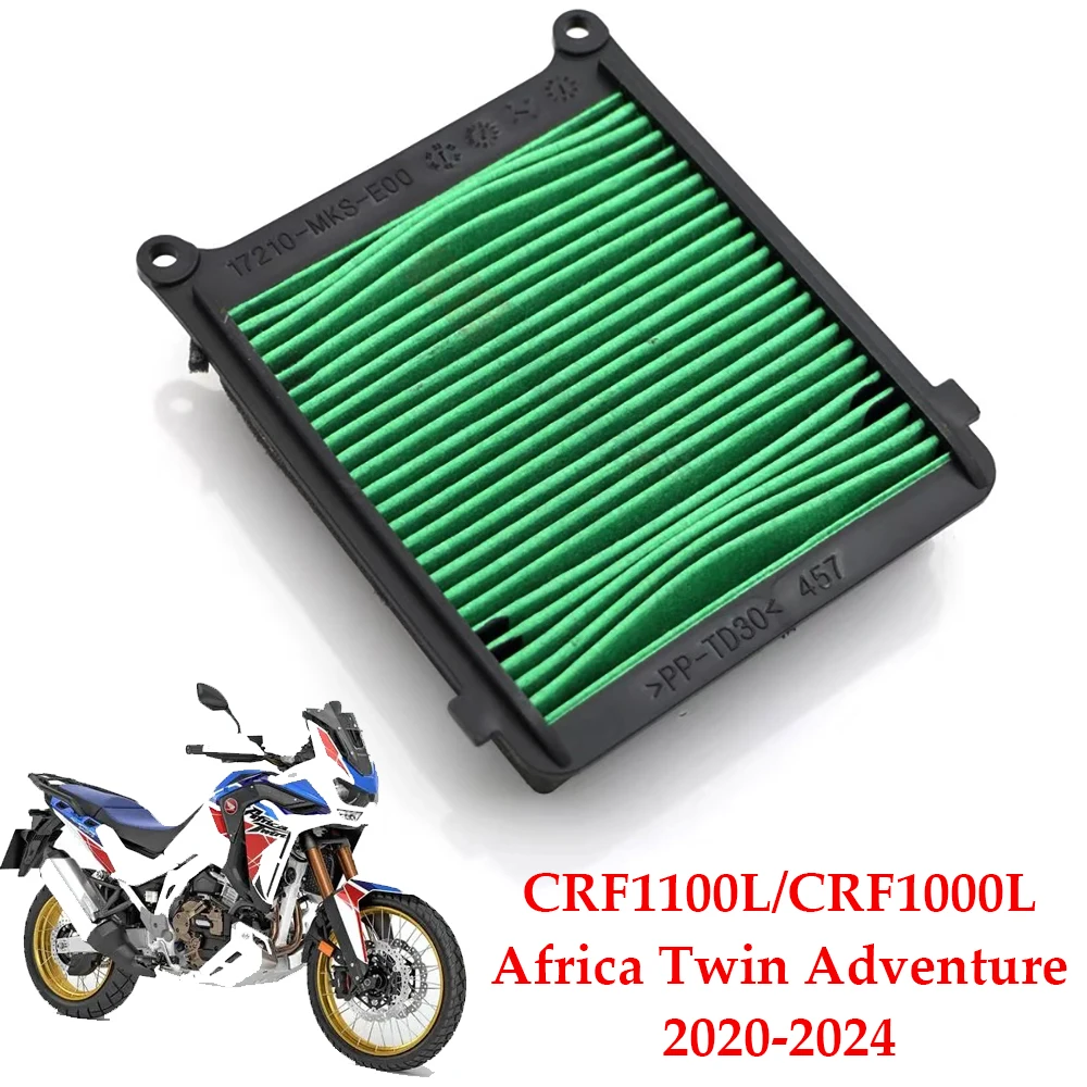 

For Honda CRF1000L CRF1100L Africa Twin Adventure 2020-2024 Motorcycle Engine Air Intake Filter Cleaner Motorbike Air Filter