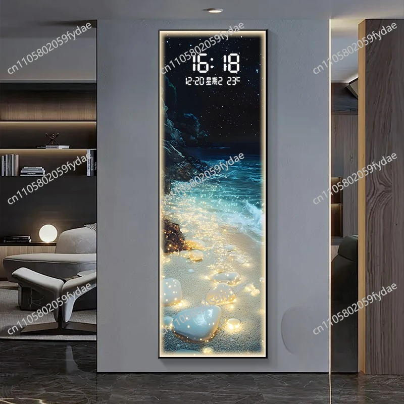 Art Mural Wall Clocks Modern Led Interior Luxury Aesthetic Fashion Wall Watch Design Silent Reloj De Pared Room Decorations