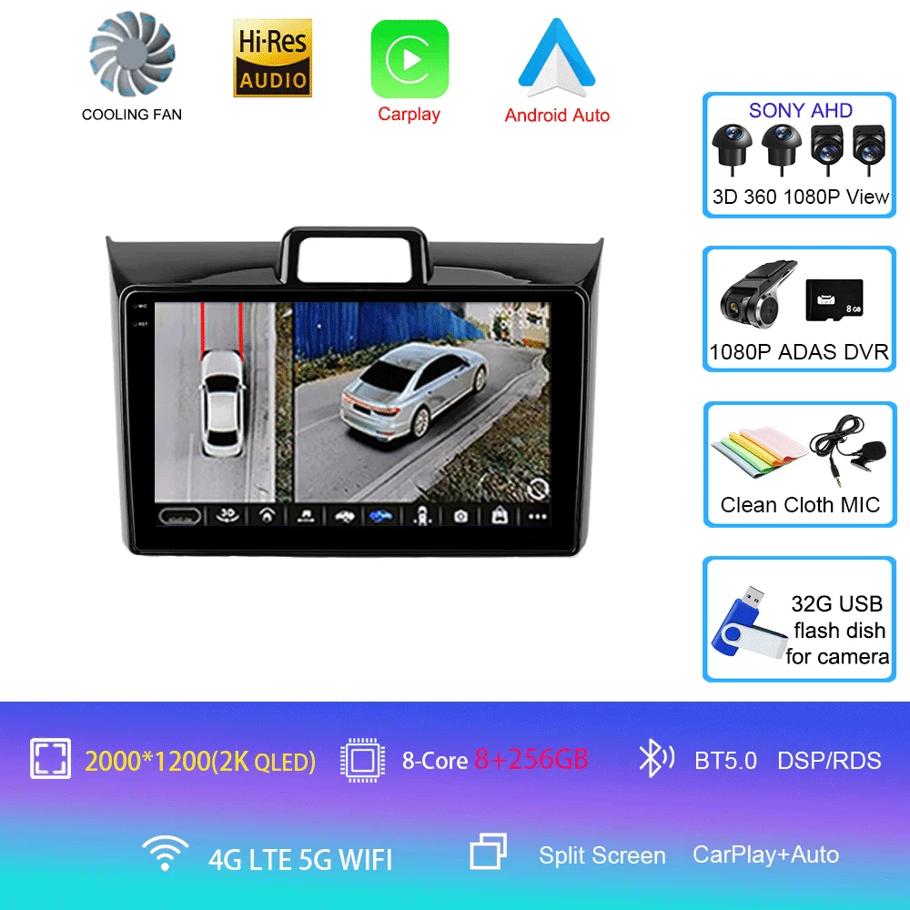 Variant: 8G 256G DVR 360 2K