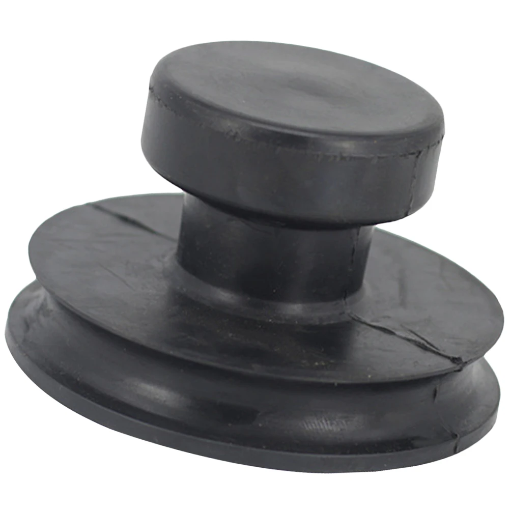 

Rubber Suction Handle 8cm Diameter Strong Suction Practical Sound Bowl Accessory Durable Protects Scratches Lifting