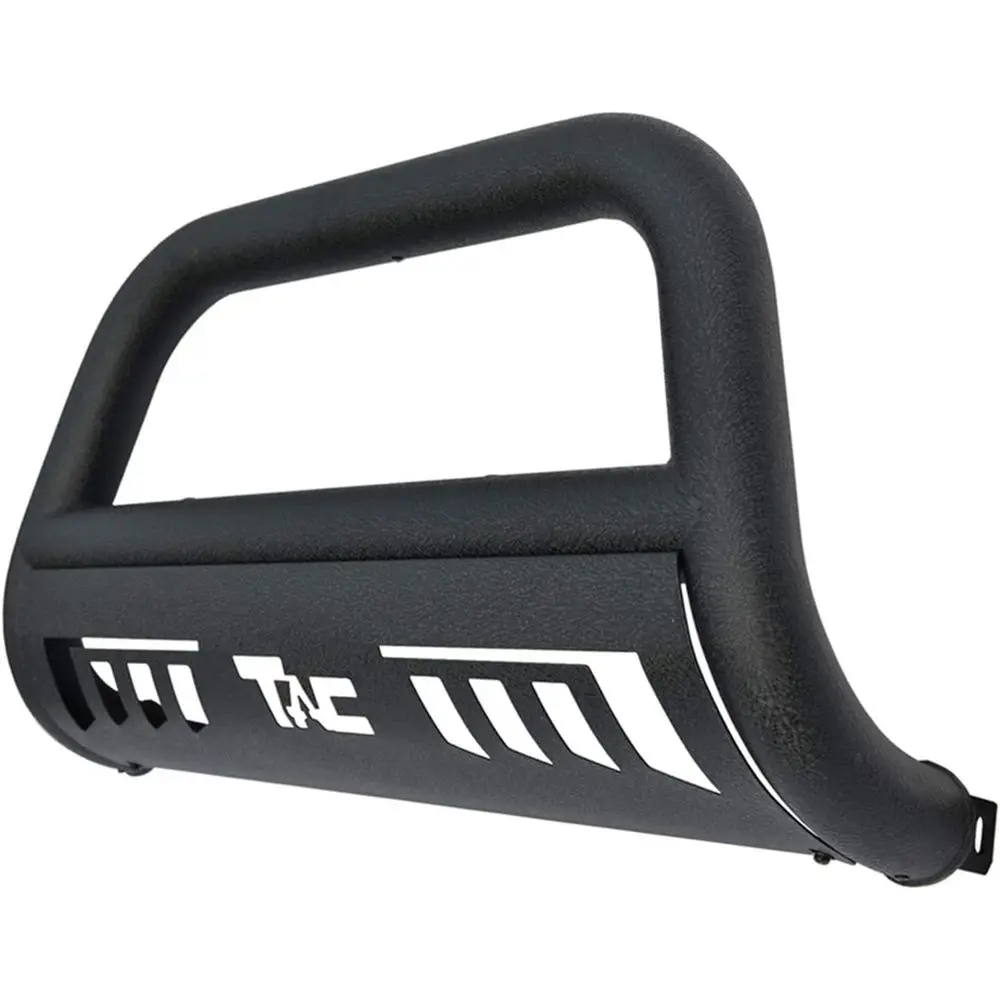 Front Bumper Brush Guard for 2019-2026 1500 Trucks, 3 Texture Black Grille Guard (Excludes 2019 LD/2022-2024 Models with Super C