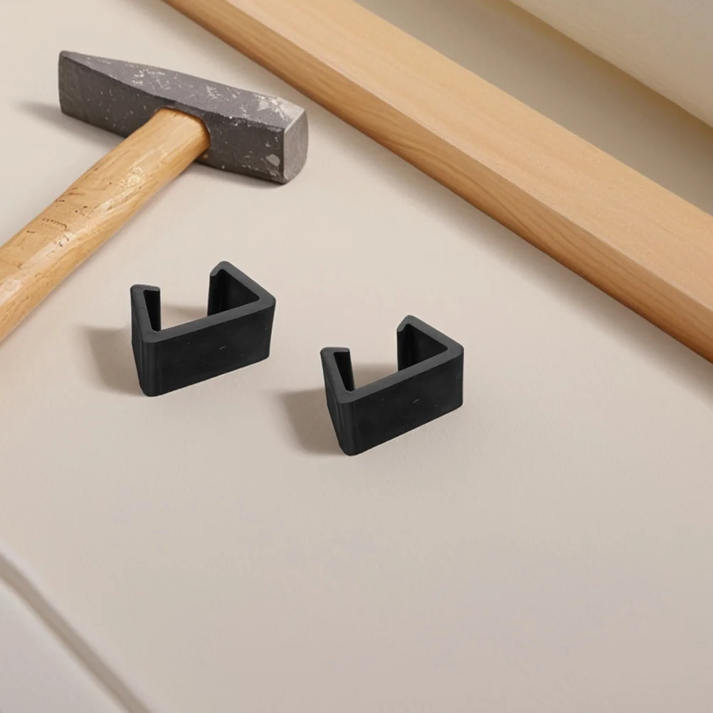 

8pcs Chair Fastener Clips High-Strength Black Plastic Clamps For Rattan Wicker Furniture Outdoor Garden Sofa Sectional Couch