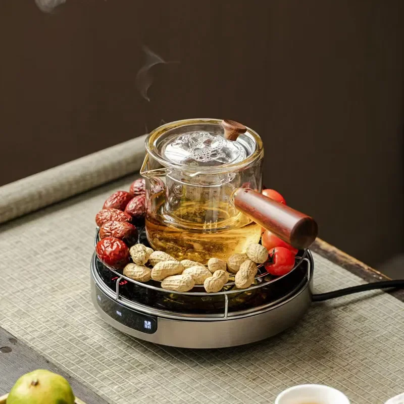 Heat-resistant glass health pot, tea maker, tea maker, electric ceramic stove set, office multi-functional mini