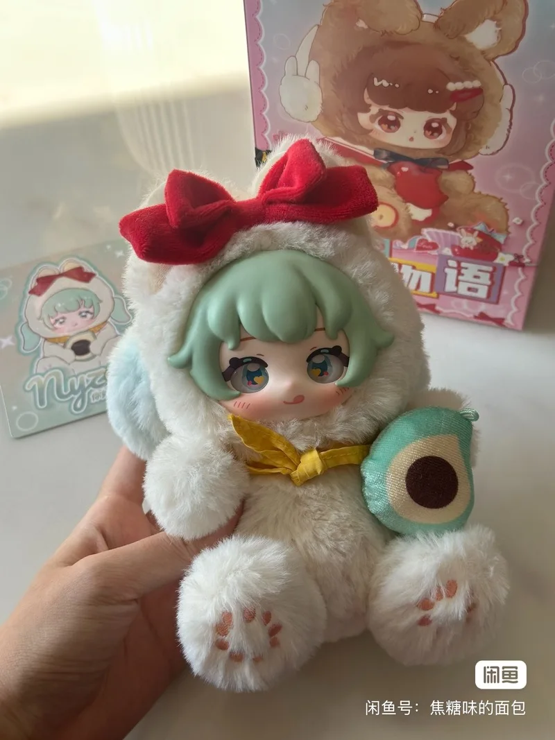 متوفر في المخزون سلسلة قصة الفاكهة Ninizee صندوق أعمى Nyzaii صندوق الغموض الشكل دمية لطيف Caixa Misteriosa صندوق مفاجآت هدية الفتيات