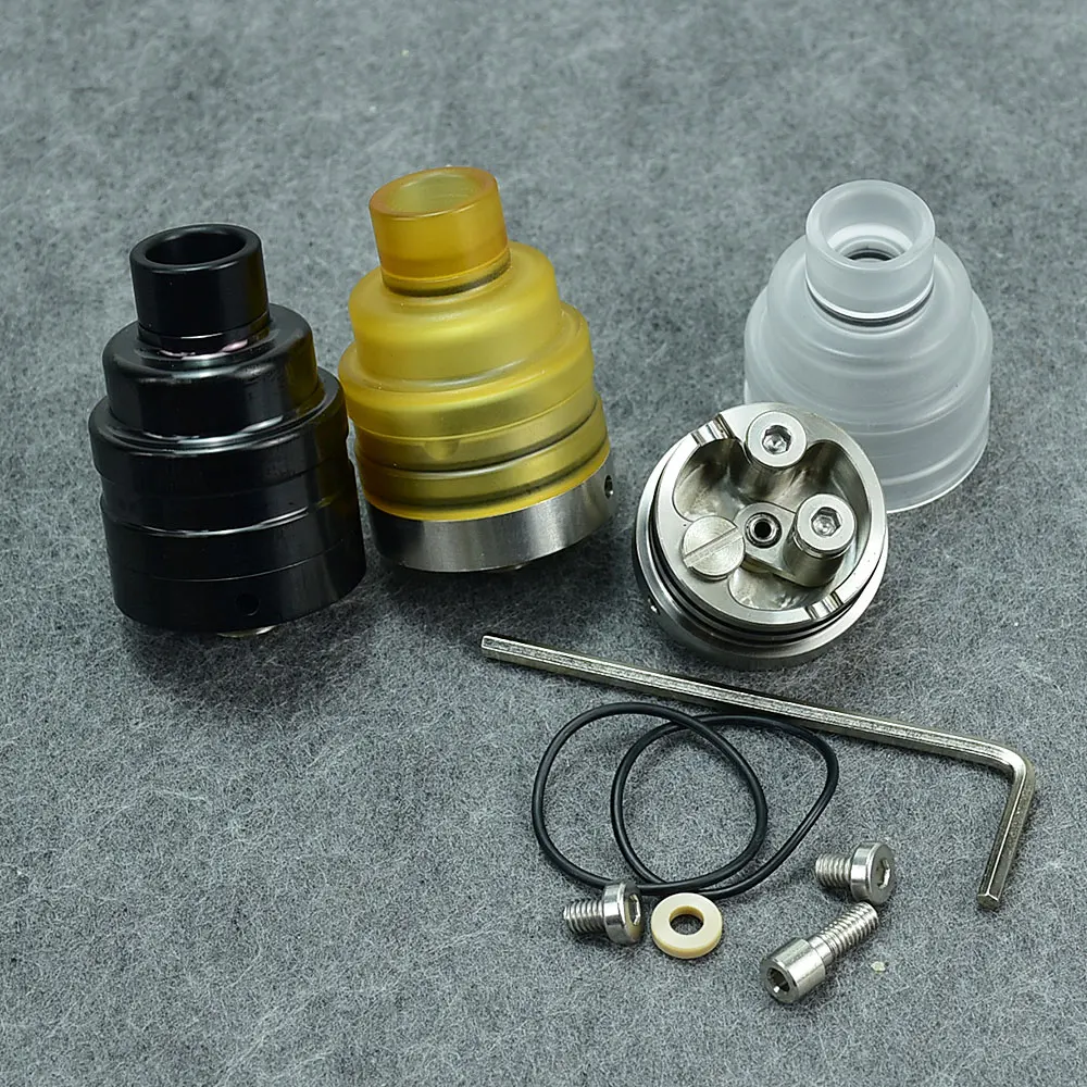WOLFCOOLVAPE vape rda Duetto Reborn vape RDA tank 316ss 22mm Atomizer rda Atomizer BF atomizer tank for coils & atomizers - gallery image 4