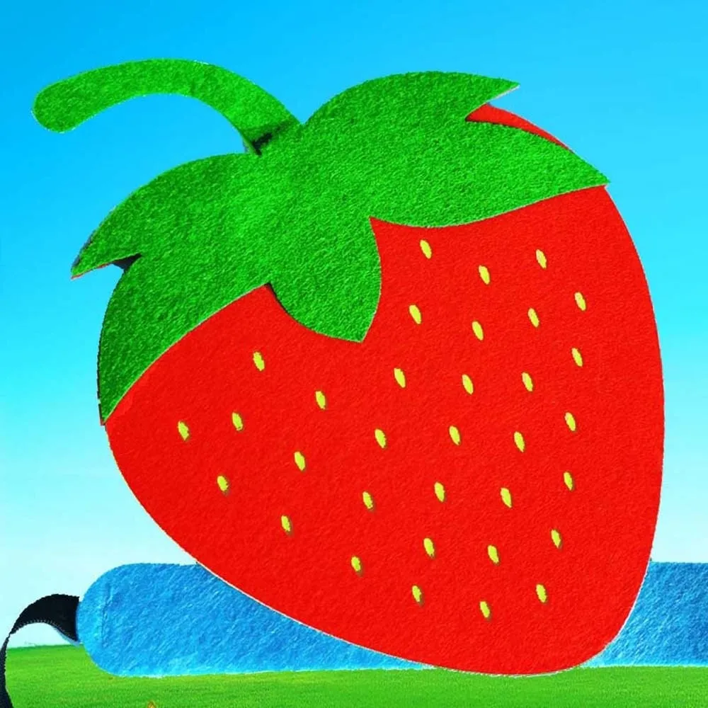 

Тканевая повязка на голову с фруктами из мультфильма, эластичный арбуз, креативный головной убор для забавного персонализированного головного убора для детского сада
