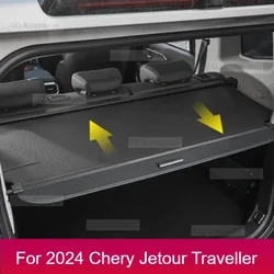 Nuovo! Pannello divisorio per bagagliaio dell'auto adatto per cherryJetour Traveller T2 2023 2024 Jetour T2 Car Trunk Curtain Car Trim parti interne