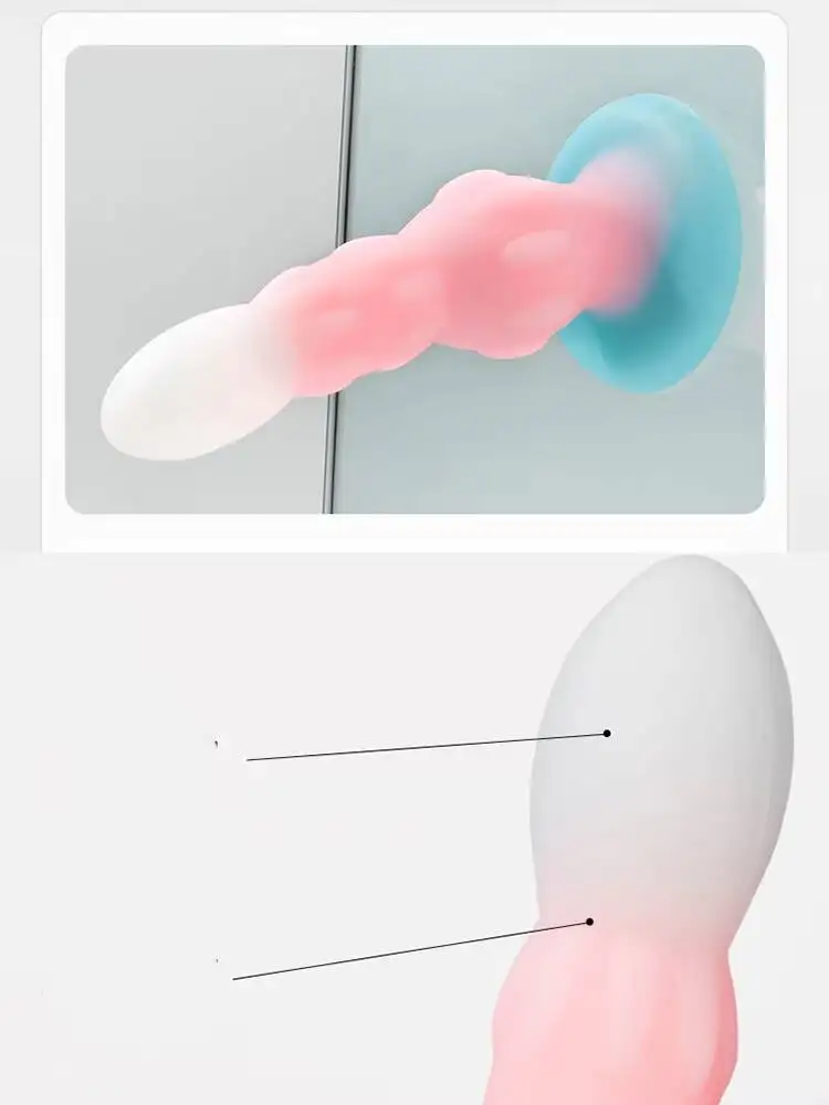 Градиентный цвет 16 см/6,3 дюйма дилдо для сексуальной активности, секс-игрушки, продукты для взрослых, анальный мастурбатор, вилка для пениса, порно