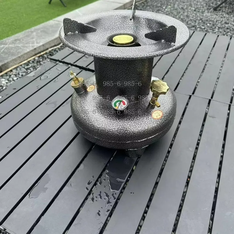 Portable Multi-Fuel Stove, Integrated Baffle High Power Diesel Stove for Outdoor Camping