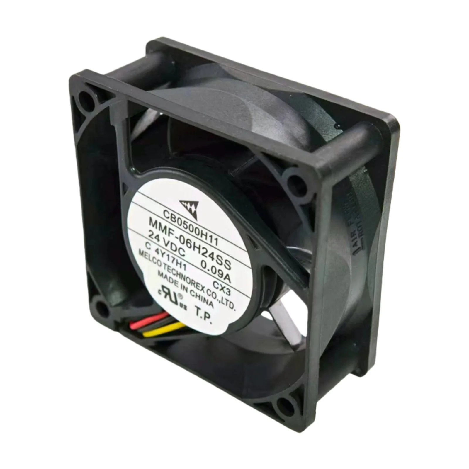 New Original  MMF-06H24SS CX3 Original 60x60x25mm DC24V Cooling Fan 3-Wire Tachometer for Inverter VFD Industrial Fan 6025