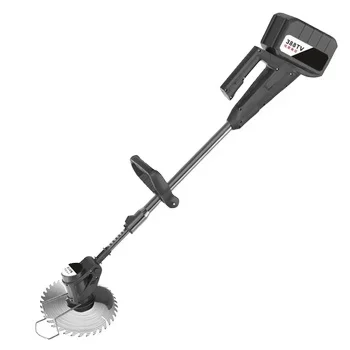 

LARIX Battery-Powered Hand Push Cordless Lawn Mower Metal Electric Mover Garden Tools Cordless Power Trimmer Grass Cutting