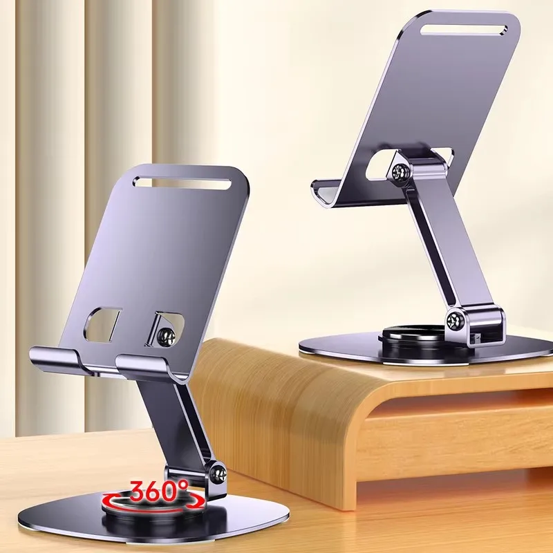 

Держатель для телефона, настольная подставка, складной металлический держатель для планшета iPhone16 iPad Pro Air, Регулируемый универсальный держатель