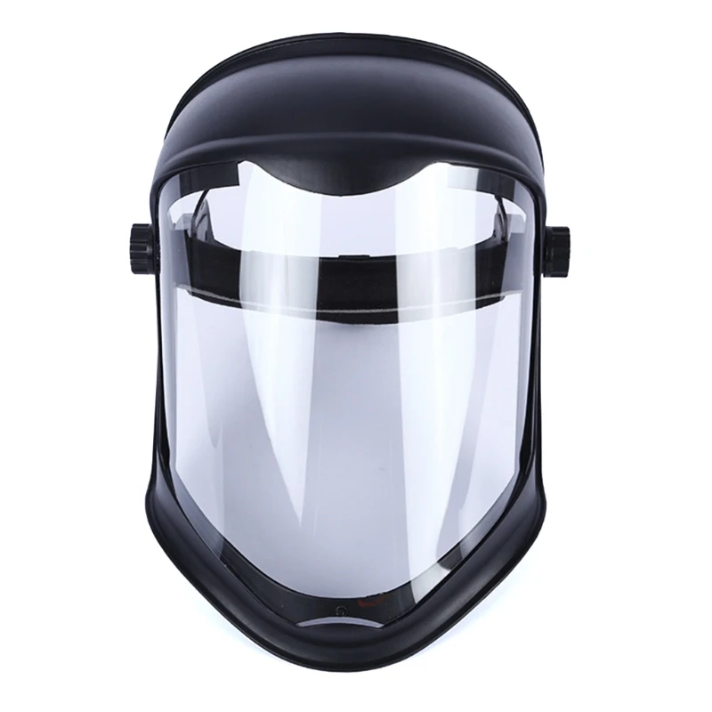 Multifunctional Protective PC Mask Anti Fog Impact Resistance for Electric Welding Gas Welding Large Viewing Screen