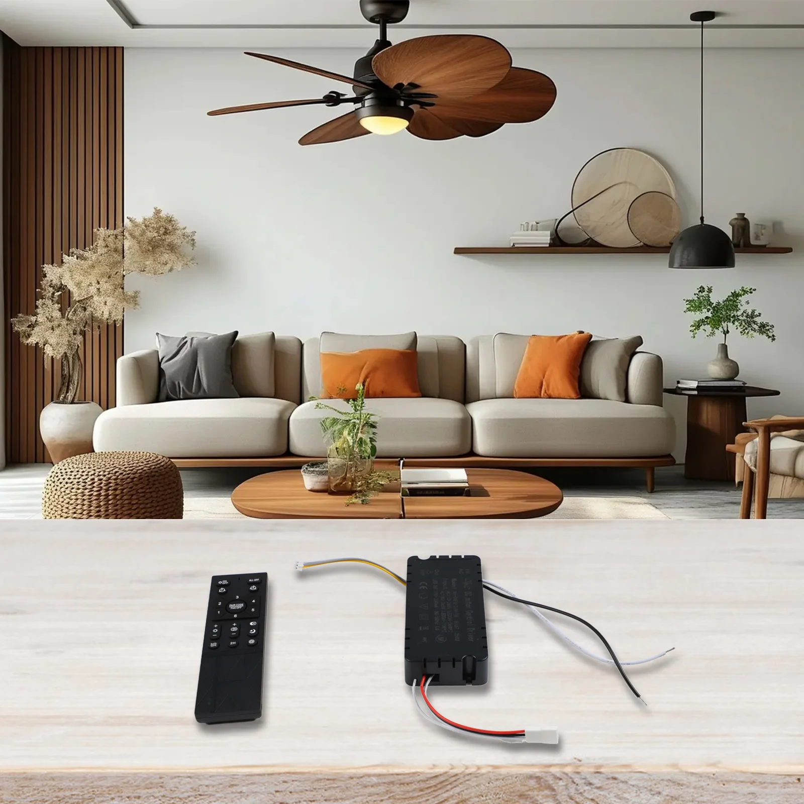 Ceiling Fan Accessories Ceiling Fan Remote Variable Frequency Control Color As Shown In The Picture Indoor Use