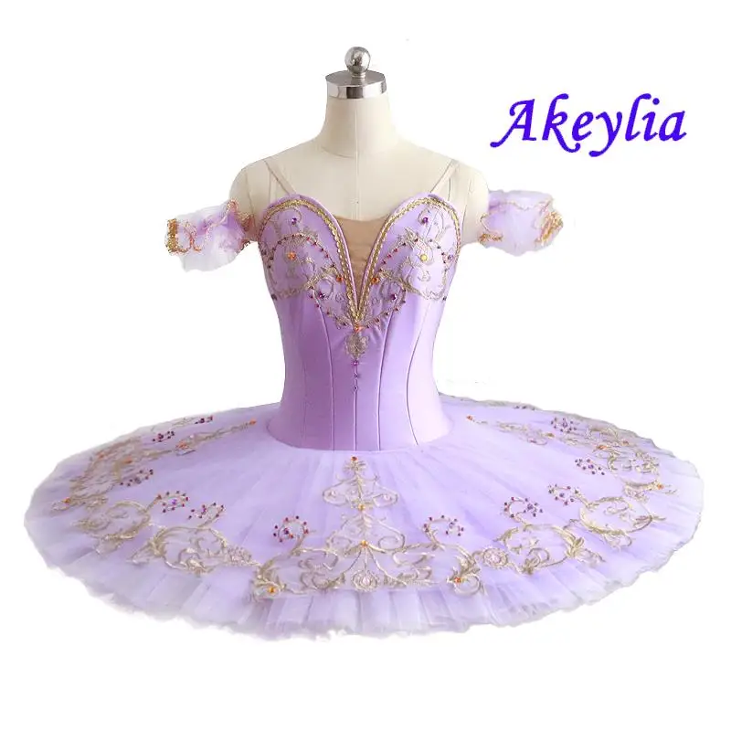 Sleeping Beauty Variation Costume ballet for girls lilac Professional Ballet Tutu adult Pancake Classical Tutu Dress white 0230D