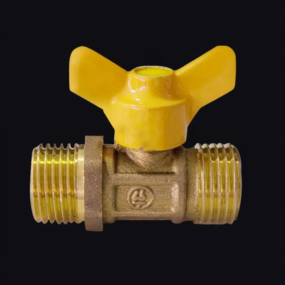 Brass Shut Off Valve For Ouxu Pipe Connection DN15 Copper Home Kitchen Appliance Plumbing Safety Device