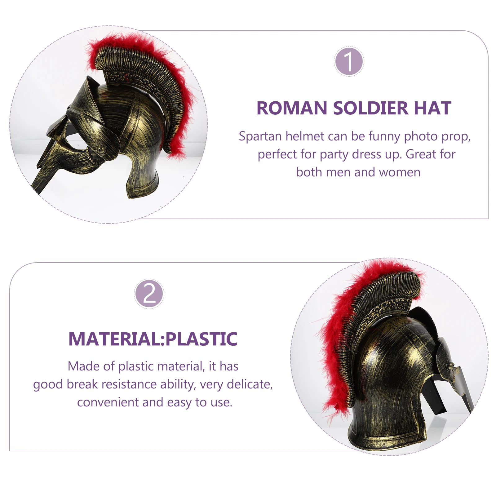 Soldier Helmets Warriorhelmet Adult Roman Costume Men Festive Party Supplies Cosplay Templar Knight Halloween Accessories