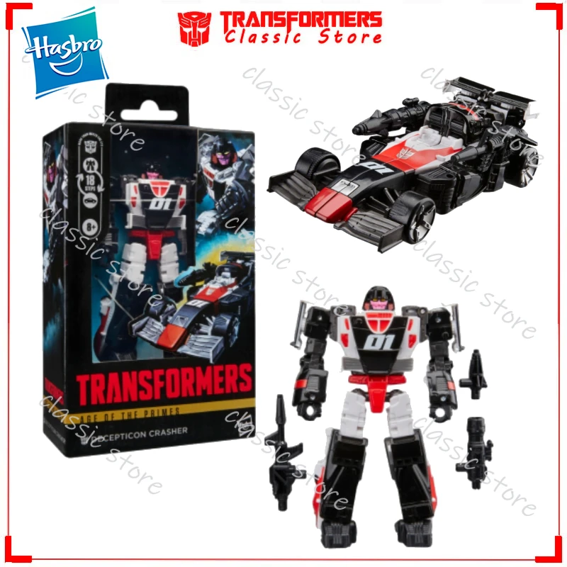 

In Stock Classic Transformers Toys Age Of The Primes Deluxe Class Decepticon Crasher Cybertron Autobots Action Figures Gifts