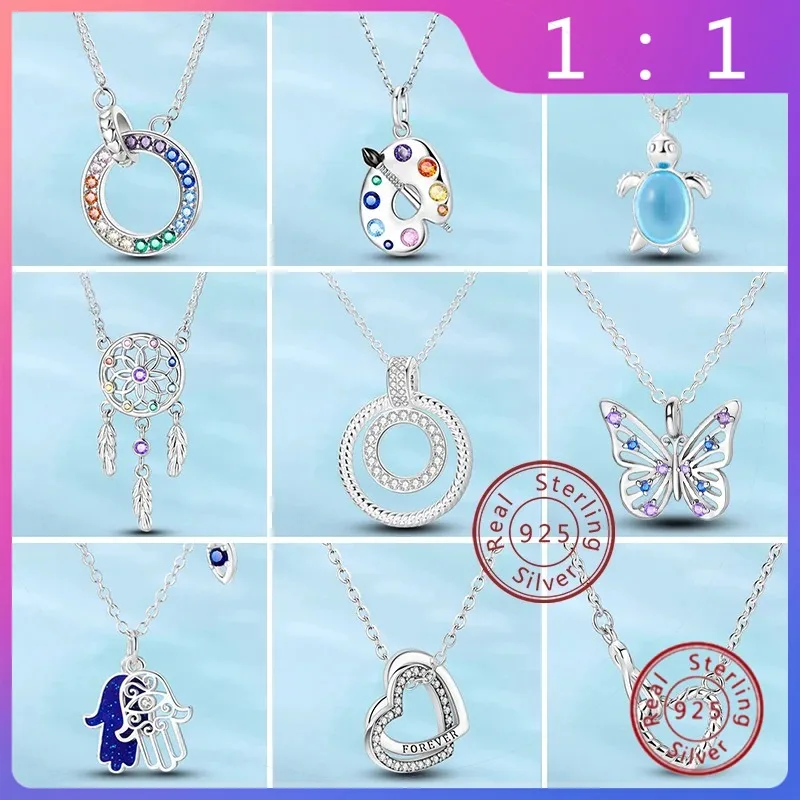 

Ошейники Simples and Irregulares a la Moda: Plata de Ley 925 con Forma de Corazón para Mujer, Regalo de Joyas para Fiesta