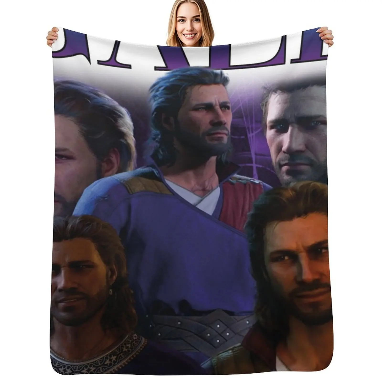 

Gale of Waterdeep Throw Blanket Blankets For Bed christmas gifts Blankets