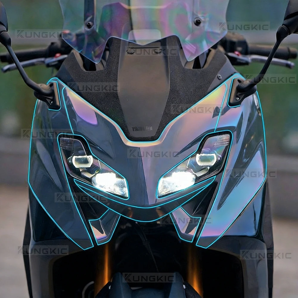 Motorcycle Fairing Protective Film for Yamaha TMAX 560 2022-2024 TPU Paint Protection PPF Anti-scratch Body Sticker Invisible