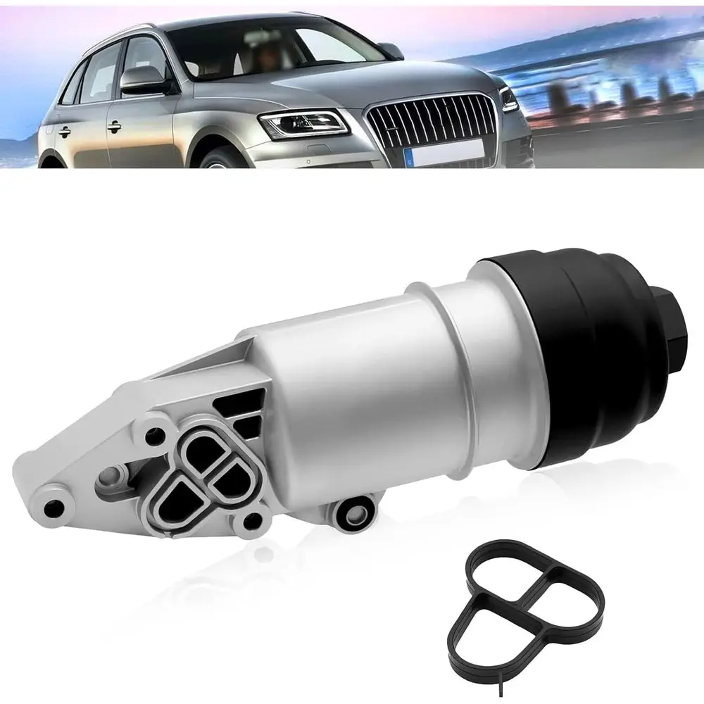 

Upgraded Oil Filter Housing Compatible with A4 2005-2008 A5 2008-2014 A6 A7 A8 Q5 Q7 2010-2015 RS5 S4 S5 SQ5 Replaces 06E115405A