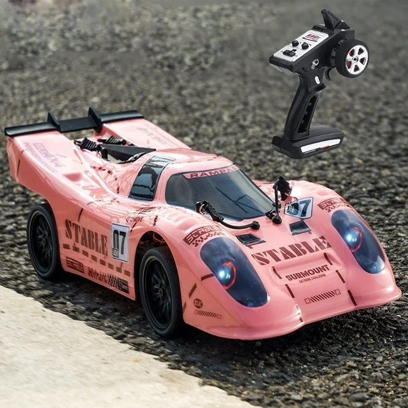 

2.4G Remote Control Car High Speed 4WD Carbon Brush Drift Car with Light Competitive Racing Sports Car Model Children Toy Gifts