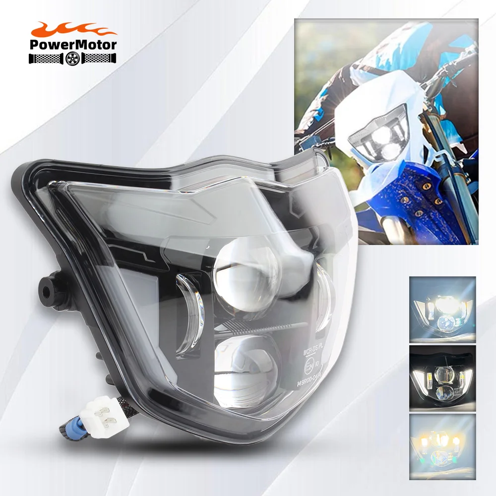 

Motorcycle LED Headlight Wick For Yamaha TTR 250 400 426 450 WRF TTR WR XT MX 2021 2022 2023 Enduro Dirt Bike Motocross Parts