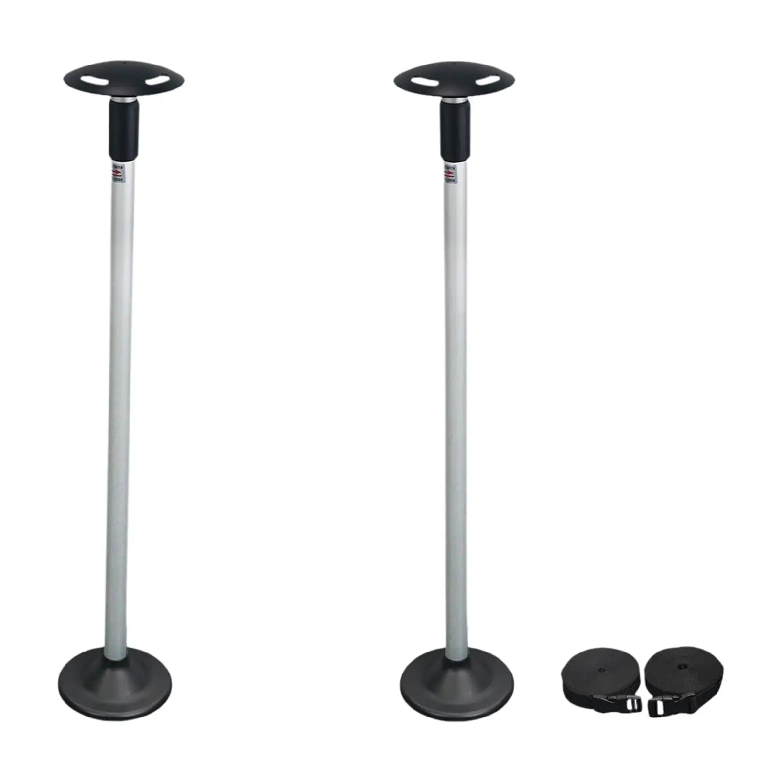 Stable Boat Cover Support Pole Windproof Locking Height Adjustable Stand for Pontoon Boat Shade