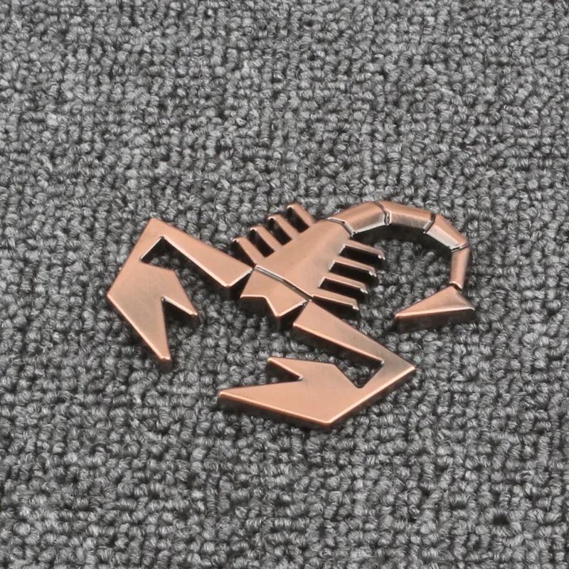 Auto 3D Metall Aufkleber Emblem Abzeichen Aufkleber Zubehör für Fiat Abarth 500Tipo FR Punto Ducato Stilo Palio Bravo Pondo Viaggio