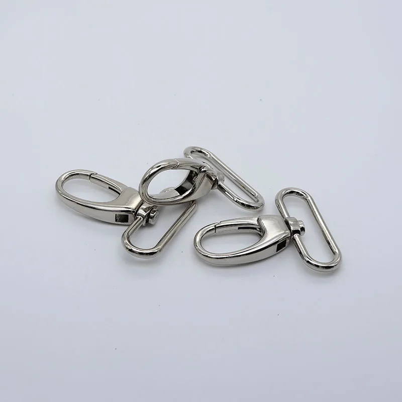 38mm Bag Strap Hook Buckle Metal Swivel Lobster Clasp DIY Webbing Snap Hooks Keychain Trigger Buckles Accessory