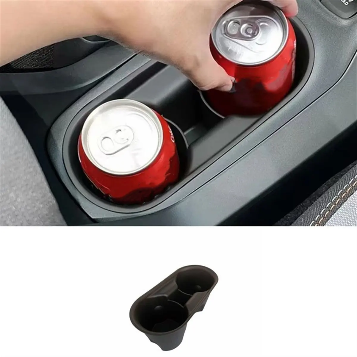 #58C (Black)Central Control Water Cup Holder Storage Box,Automotive Parts & Accessories