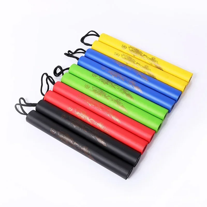 Nunchaku de esponja para niños y principiantes, juguetes de espuma para practicar, Taekwondo, gimnasio, 2 palos, 2024