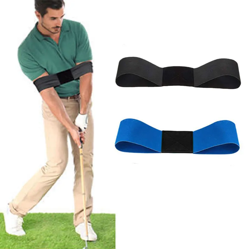 

Professional Elastic Swing Golf Swing Arm Band Belt Men Women Beginners Gesture Alignment Training Aid Golf Practicing Guide