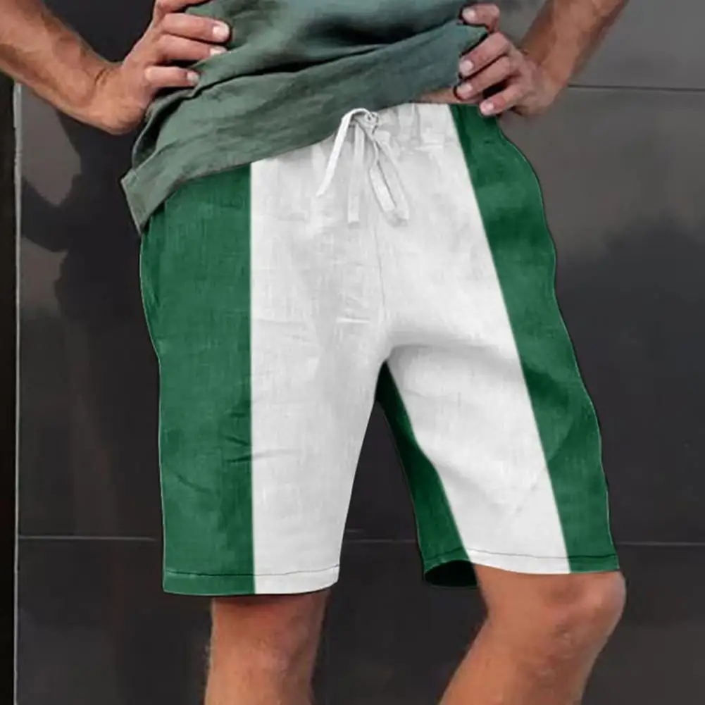 Shorts  Drawstring   Short Trousers Relaxed Fit Mid Waist Short Pants