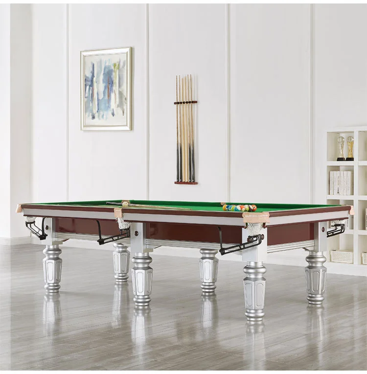 

Eight standard billiard halls in the 9FT billiard table, automatic return billiard table